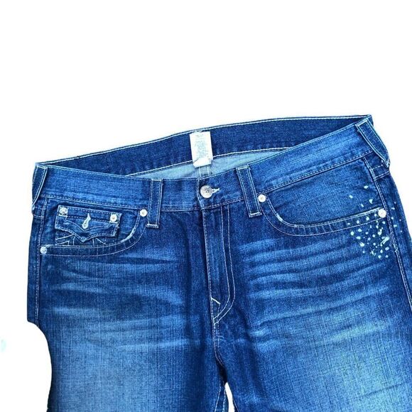 True Religion Jeans Size 40 STRAIGHT Blue - Picture 9 of 9